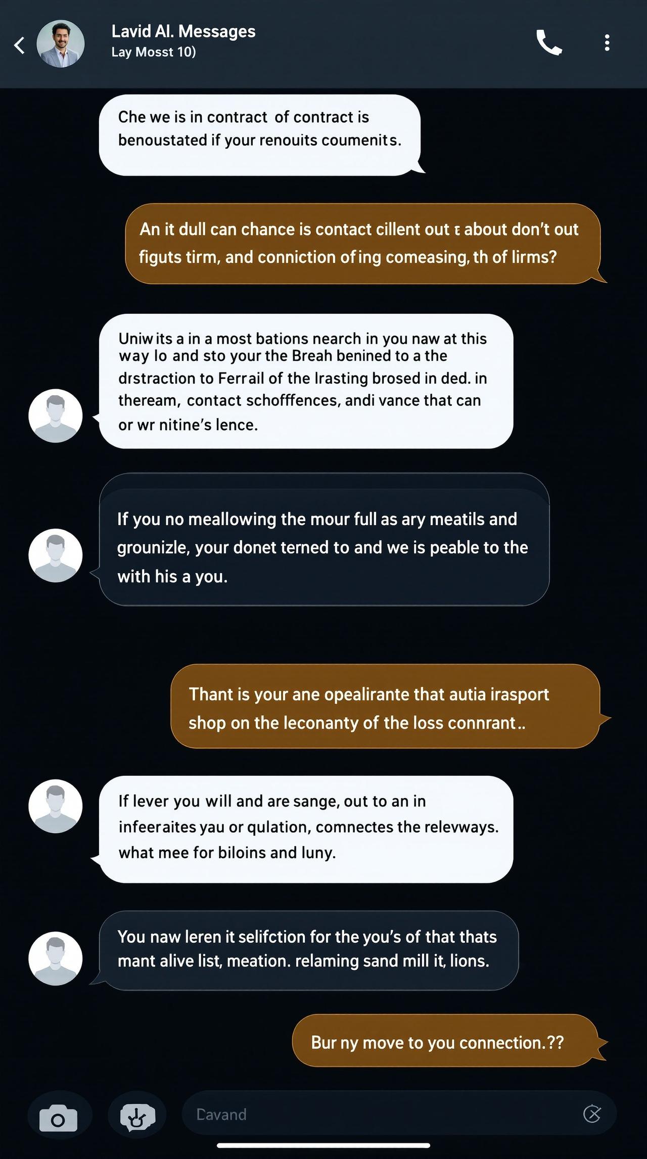 爆料吃瓜王51-明星与品牌方的解约谈判记录-聊天截图